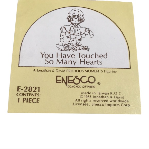 PRECIOUS MOMENTS “You Have Touched So Many Hearts” figurine - Picture 3 of 4